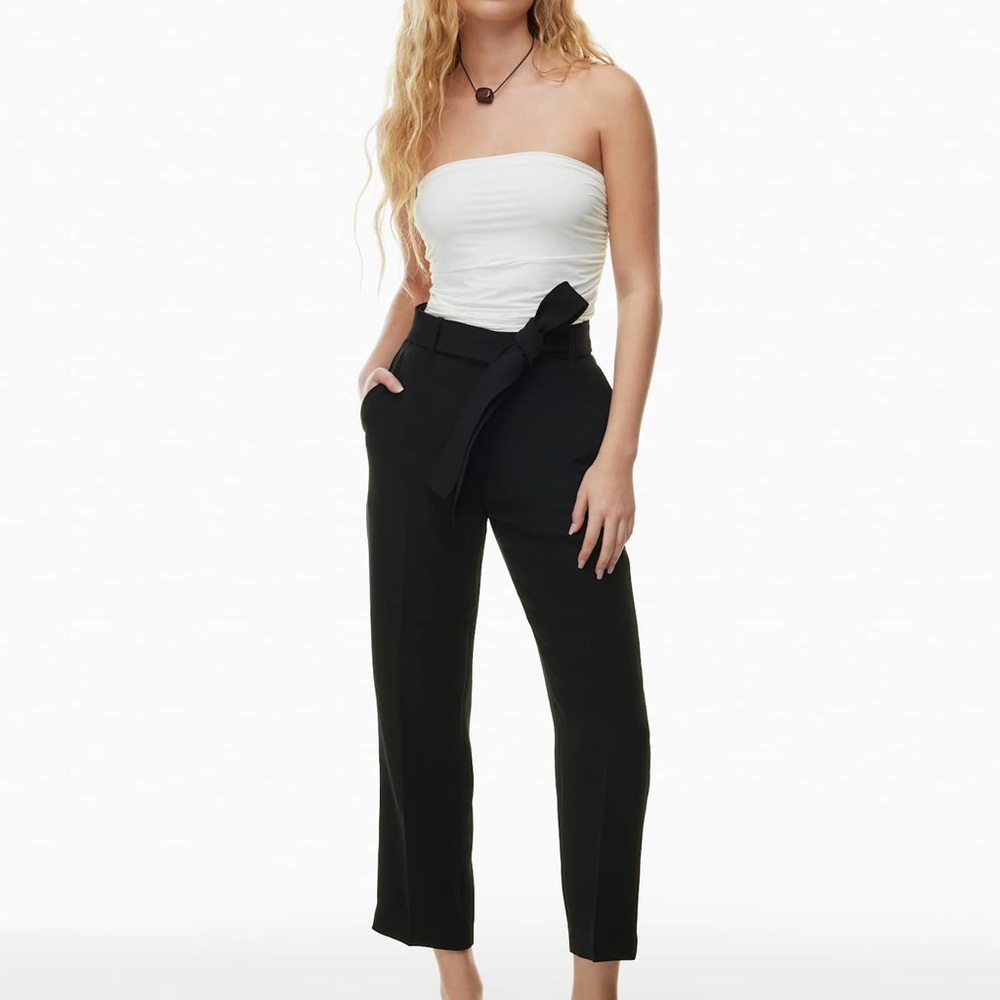 Aritzia Wilfred Tie Front Pant